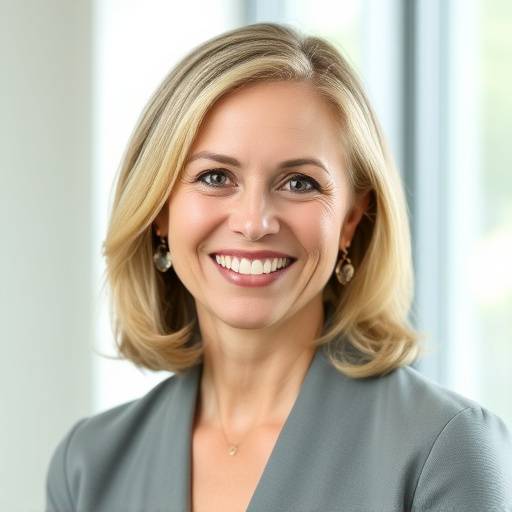 Portrait of Dr. Evelyn Reed, Founder and CEO of Celestial Retreats, smiling.